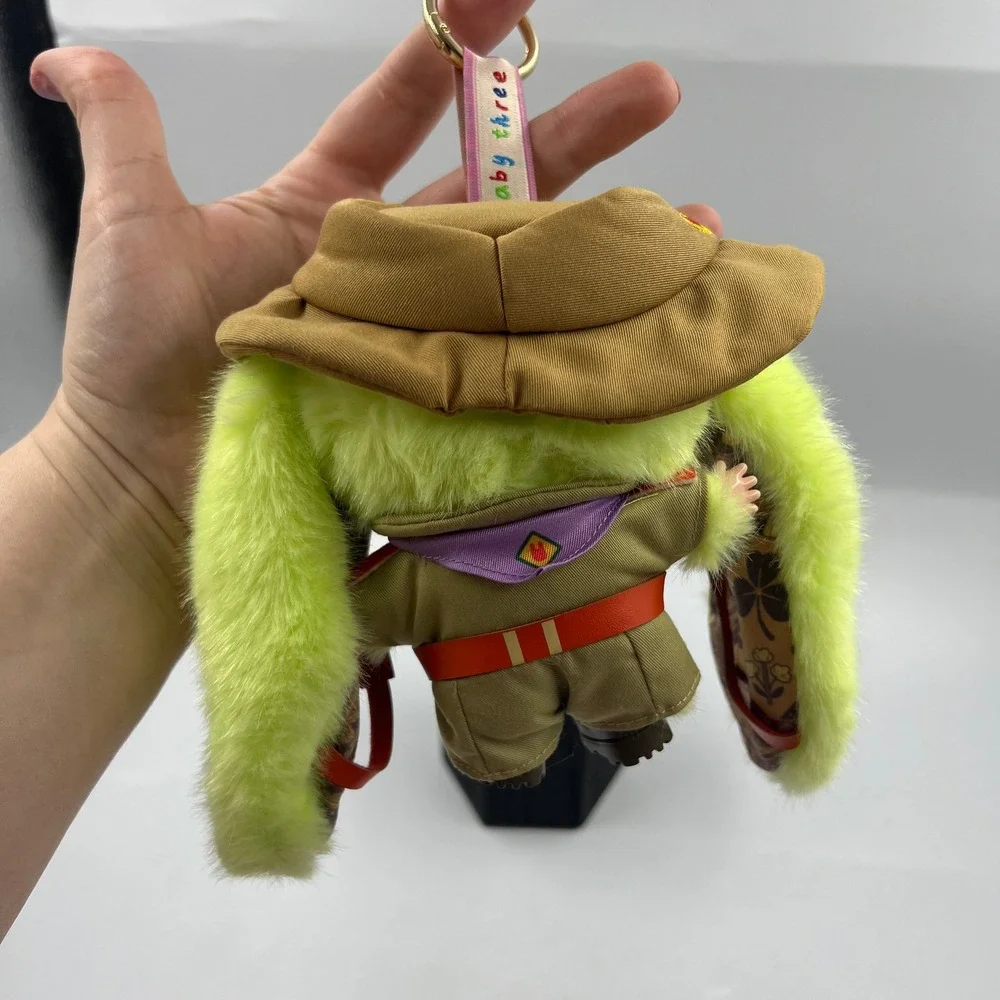 Baby Three Thailand Exclusive Green Explorer Plush Hangcard Figure No Box